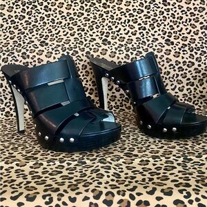 Michael Kors Black Women's Heeled Sandals